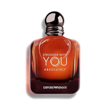Armani Stronger With You Absolutely Parfum 3.4 oz / 100ml, Men’s Cologne Spicy Ambery Scent