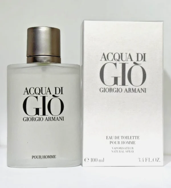 Giorgio Armani Acqua Di Gio Pour Homme Eau De Toilette 3.4 oz / 100ml Men’s Fragrance New Sealed