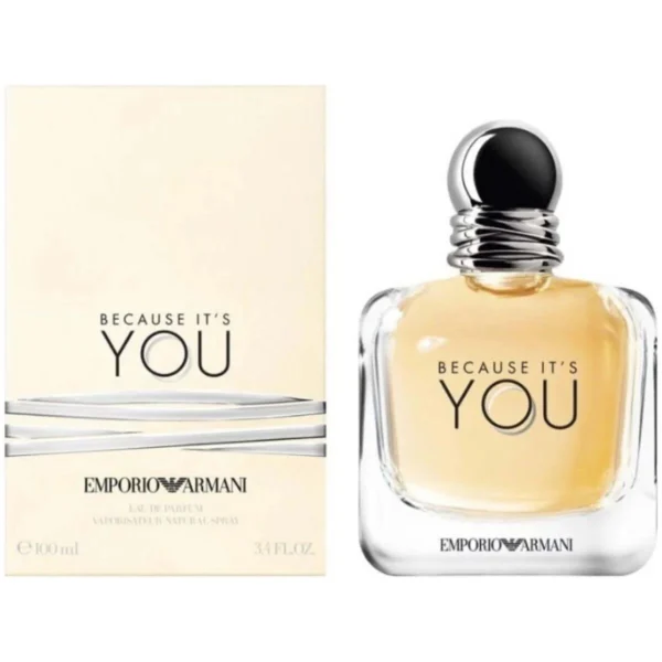 Emporio Armani Because It’s You Eau De Parfum 3.4 oz / 100ml Women’s Perfume