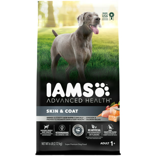 460c27ad-8e33-45a1-8e79-8729e57bc5ee.610919ccd0bb9ca649848412e60f55cf-1.jpeg IAMS Advanced Health Skin & Coat Chicken and Salmon Dry Dog Food - Image 1