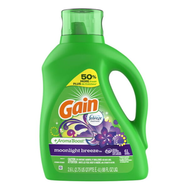 Gain + Aroma Boost Liquid Laundry Detergent