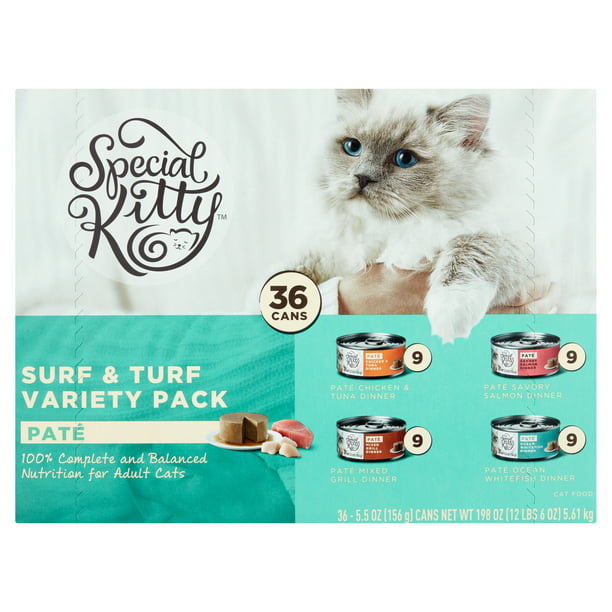 6ec79847-02e9-42ba-a5be-5449c4e57c27.164be5d7e9e479dea3bebe0bb791fa4a.jpeg Special Kitty Chicken, Tuna & Whitefish Flavor Pate Wet Cat Food - Image 1