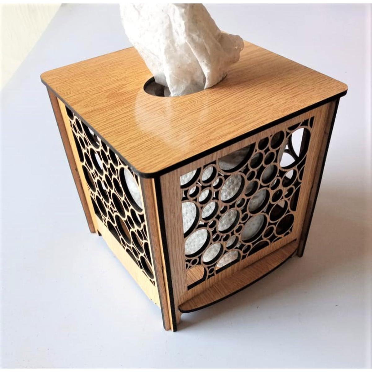 9cc74f5d6b2953645ff5fa3816376f45.jpg tissue box holder, office table tissue paper box, wooden tissue - Image 1