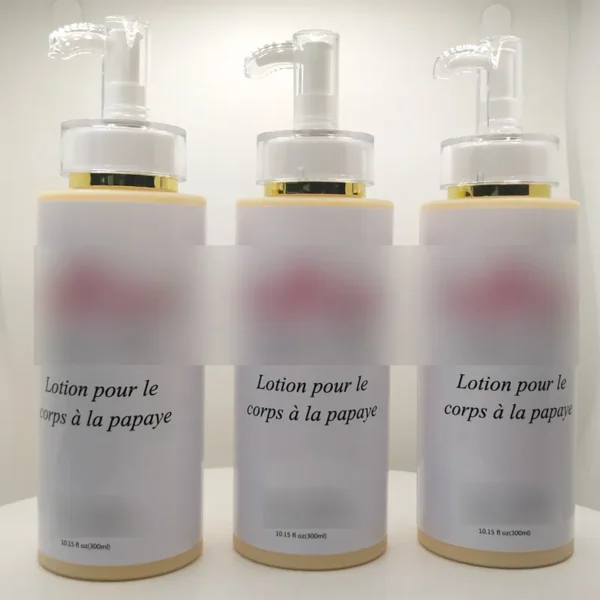 Carrot Moisturizing Whitening Body Lotion Containing Vitamins E and B5 Deep Hydrating Perfect for Extra Dry Skin Not Oily