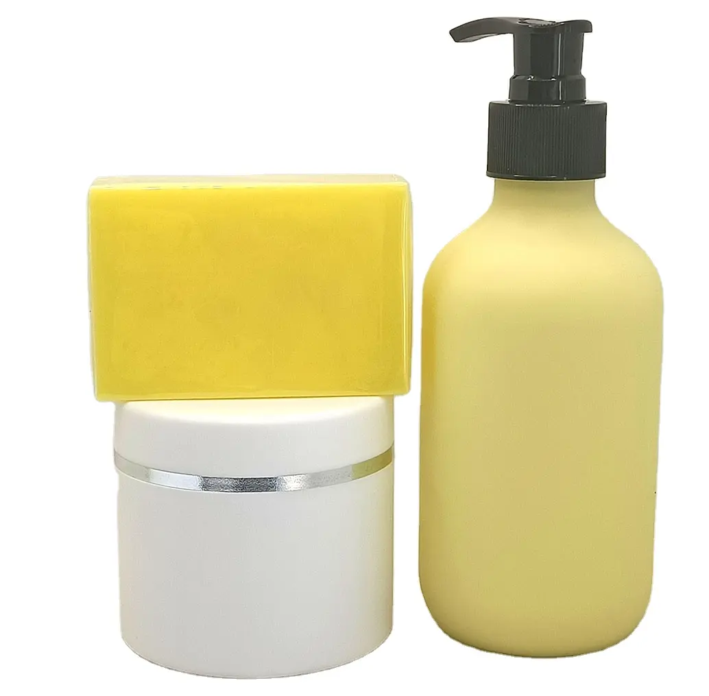 Lemon-lightening-set-good-smell-natural-no.webp Lemon lightening set good smell natural no side effect body lotion+face cream+lemon soap moisturizing - Image 1