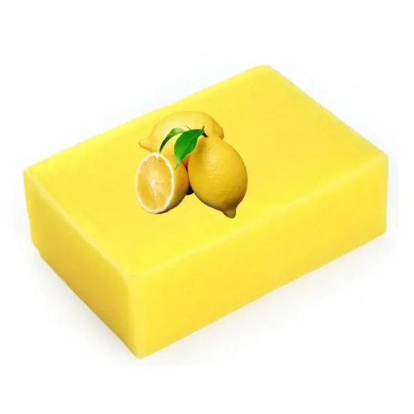 OEM ODM Organic Skin Whitening Lemon Soap Skin Care Cleaning Lemon Handmade Soap Bar