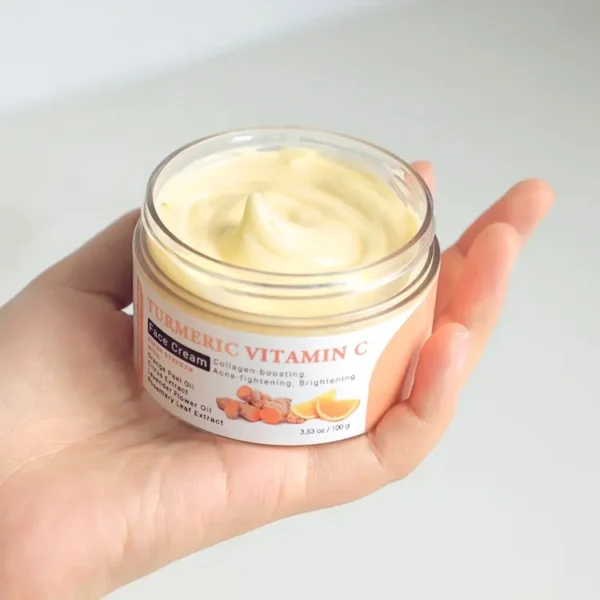 Rejuvenating Facial Cream Brightening Acne Treatment Removing Freckle Vitamin C Turmeric Face Cream