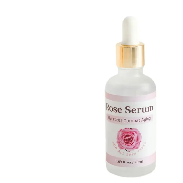 bleaching Wholesale OEM 100% pure hyaluronic acid facial skin care whitening natural organic rose serum