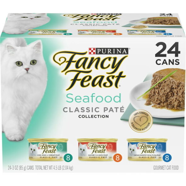Purina Fancy Feast Classic Pate Wet Cat Food Variety Pack