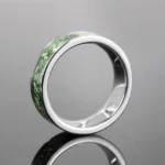 6MM Green Crystal tungsten ring for man anillos bague homme pareja de compromiso fashion jewelry wedding bands engagement rings - Image 4