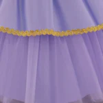 Sofia Rapunzel Princess Baby Dress for Girl Purple 1 Yrs Birthday Party Dresses Wedding Kids Clothing Carnival Halloween Costume - Image 6