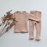 Spring Autumn Baby Clothing Set For 0-5Y Baby Girl Boy Homewear Warm Sweater +Pants Children Pajamas Baby Girl Clothes - Image 3