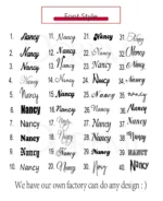 DOREMI 316L Stainlesss Custom Name Necklaces Pendant Letters Necklace for Women Custom Chain Jewelry Children Personalized Gold - Image 3