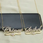 DOREMI 316L Stainlesss Custom Name Necklaces Pendant Letters Necklace for Women Custom Chain Jewelry Children Personalized Gold - Image 5