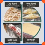 Vacuum Sealer Kitchen Food Storage Dry/Wet Food Vacuum Packing Machine Household Fresh Food Packing Machine Built-in Cutter - Image 5