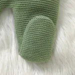 Newborn Baby Clothes Sets Knitted Infant Boy Girl Sweater Long Sleeve +Romper Sleeveless Autumn Kid Cardigan +Jumpsuit 0-9M 2PCS - Image 6