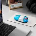 Frutiger Aero Aqua Liquid Mouse Cute Floating Aquarium Animal 2.4G+Bluetooth Wireless Optical Ocean Doll Mice For Laptop Desktop - Image 5