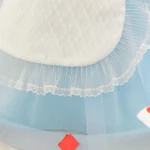 Baby Alice Princess Girls Dresses Kids Blue Lolita Maid Birthday Party Palace Dress Vintage Toddler Wedding Poker Tutu Prom Gown - Image 6