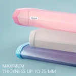 1 A4 Macaron vertical binding file bag Student test paper storage bag 13 cell portable organ bag, office school supplies - Image 2