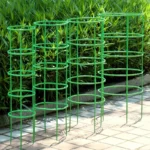 3/6/9/12Sets Plant Support Pile Stand Flowers Plant Arrangement Fixing Rod Plants Stake for Garden Supplies Home Yard Planting