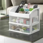 Drawer Style Storage Box Transparent Jewelry Skin Care Products Storage Box High-capacity Desktop Clutter Dustproof Organizer - Image 6