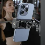 Gym Magnetic Phone Holder 360 Adjustable Stand For Cell Phone Compatible With 4-7" Smartphones Alloy Base And Joint - Image 5