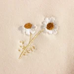 Baby Girls Clothes Set Fleece Embroidery Daisy Pullover Sweatshirt+Jogger Pants Set Girls Boys Tracksuit Toddler Girl Clothes - Image 4