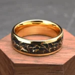 8MM tungsten ring anillos bague homme pareja de compromiso fashion jewelry Men's wedding bands couple 18K engagement rings gifts - Image 6