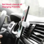Car Holder For Phone Air Vent Clip Mount Mobile Cell Stand Smartphone GPS Support For iPhone 13 12 Xiaomi Samsung - Image 3
