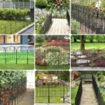 Garden Fences 10pcs Metal Fence Panels For Flower Bed Decorative Garden Fencing Animal Barrier Garden Fences And Borders For - Image 4