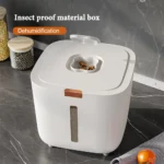 Insect Proof Moisture Proof Rice Box Grain Sealed Jar Kitchen Container 5/10KG Storage Kitchen Container Storage Box with Lid - Image 5
