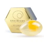 Natural Collagen Egg Soap 80g Wholesale Collagen Bath Soap Bar Cleaning Hydrating Moisturizing Soap - Image 2