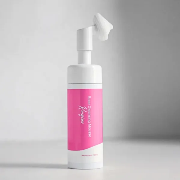 organic Moisturizing hydrating skin care face care Face wash Facial cleansing Cleansing Mousse Rose facial cleansing foam
