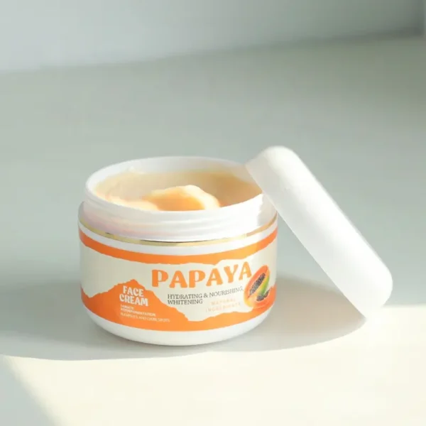 brightening papaya face cream skin bleaching facial care oem papaya extract cream for all skin anti oxidant