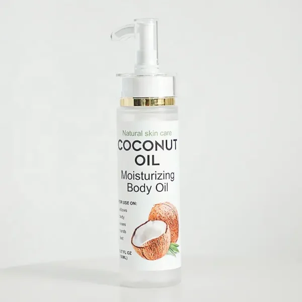 whitening coconut body oil skin lightening oil bleaching and moisturizing for dark skin