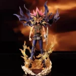 28cm/11.02in Yugi Muto Figure Dark Game Dimensional Figurine Duel Monsters Action Figures PVC Statue Collection Toys Gifts