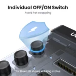 UGREEN USB HUB 7 Ports USB3.0 Splitter 5Gbps with Individual Switch Power Adapter for PC Laptop USB Ports Extender USB-C Docking - Image 4
