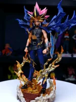 28cm/11.02in Yugi Muto Figure Dark Game Dimensional Figurine Duel Monsters Action Figures PVC Statue Collection Toys Gifts - Image 3