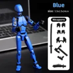 Multi-Jointed Movable Shapeshift Robot 3D Printed Mannequin Dummy 13 Action Figures Toys Kids Adults Parent-children Games gifts - Image 5