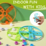 Rocket Butterfly Catching Game Summer Outside Yard Activities Toddler Toy Foot Pedal Catapult Launch Toy - Image 3